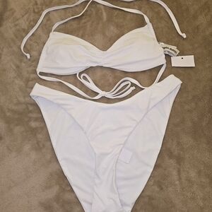 Dippin' Daisy's white bikini set
